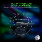 Razer BlackShark V2 Pro Wireless Gaming Headset: THX 7.1 Spatial Surround Sound - 50mm Drivers - Detachable Mic - for PC, PS5, PS4, Switch, White