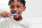 Ubbi: Toddler Training Toothbrush Set – Polaris Blue & Zest Green