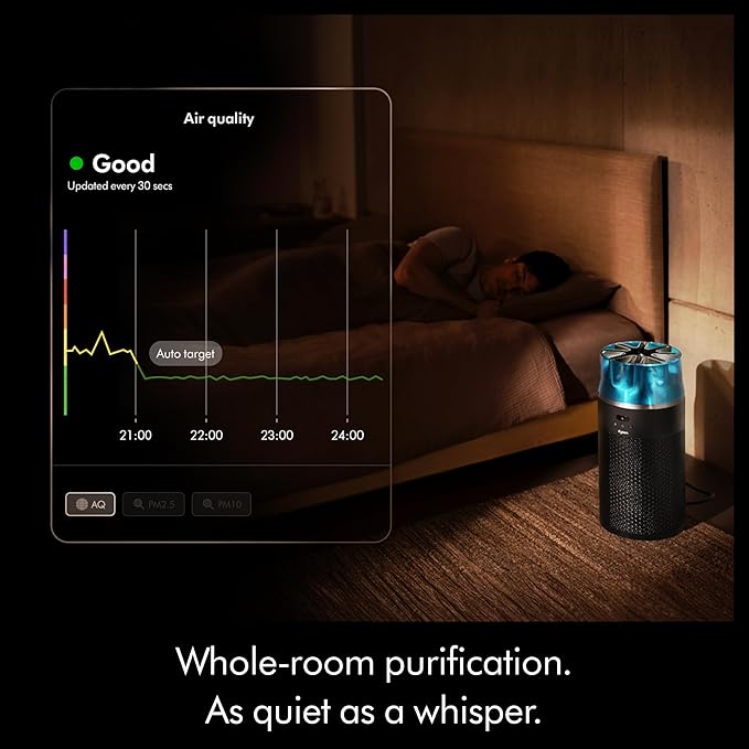 Dyson Hushjet Compact Purifier Black