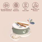 Speedy Monkey Wooden Kids Drum Set