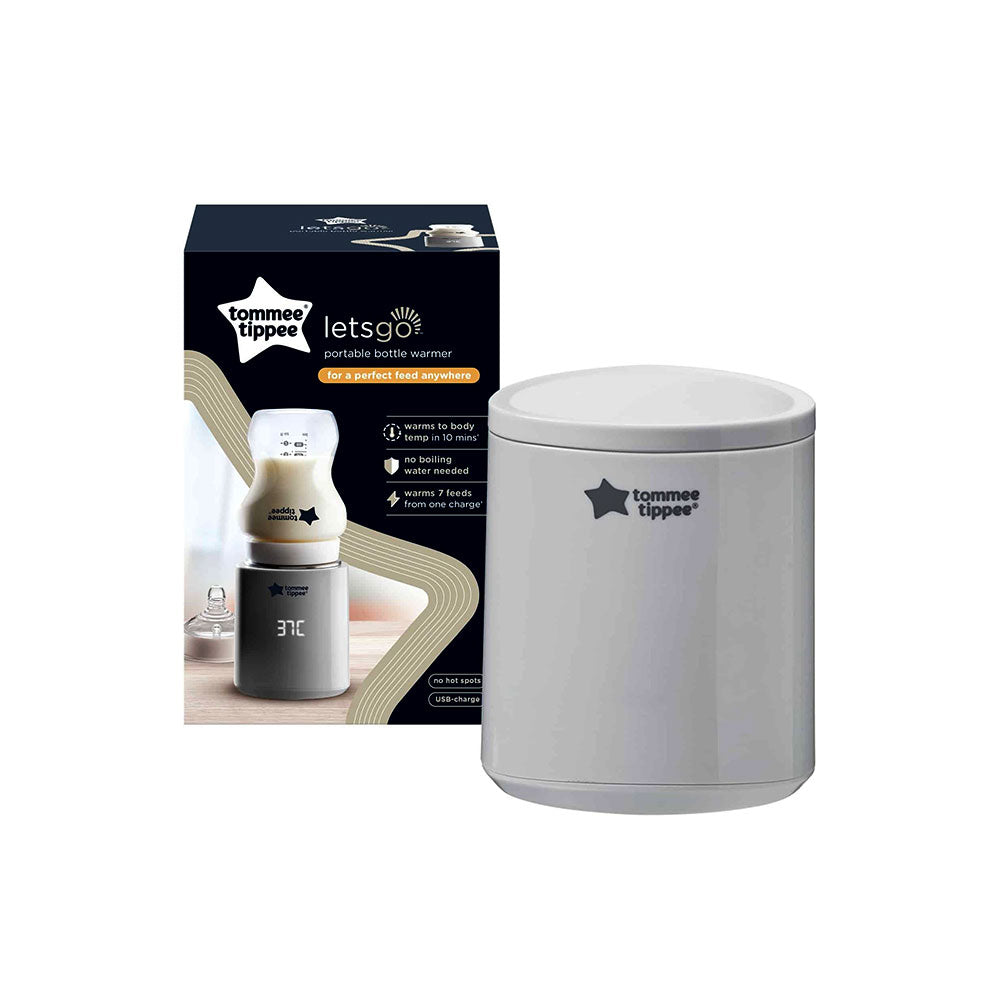 Tommee Tippee USB Chargeable Lets Go Portable Baby Bottle Warmer