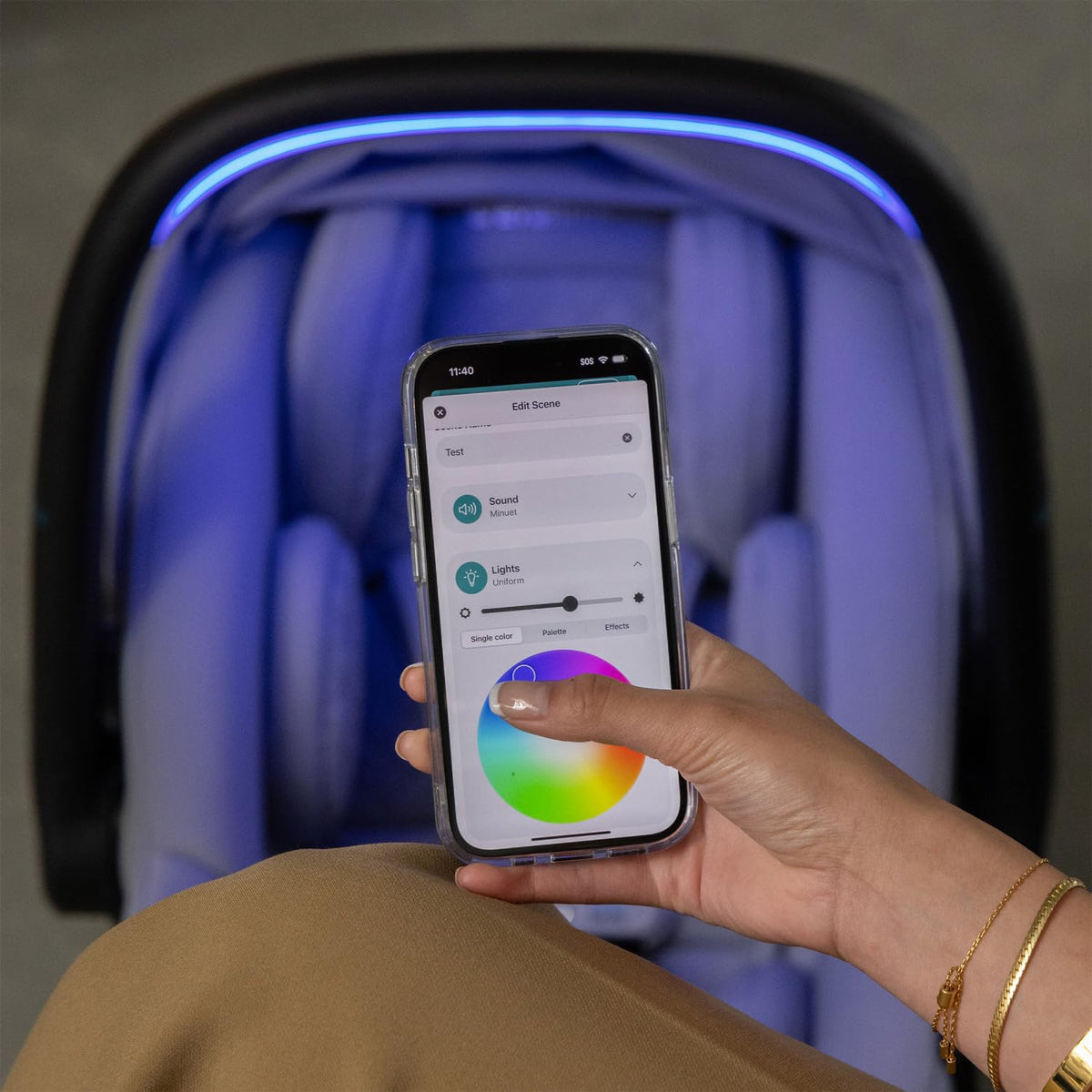 Evenflo Shyft Intuiti+ Travel System with Revolve180 LiteMax NXT &amp; SensorySooth