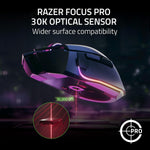 Razer Basilisk V3 Pro - Customizable Wireless Gaming Mouse - White