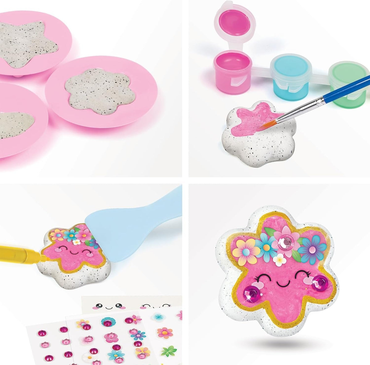 Make It Real Rock Dough Glowing Garden Kit