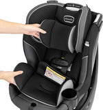 Evenflo Revolve360 Slim 2-in-1 Rotational Car Seat Canton Black