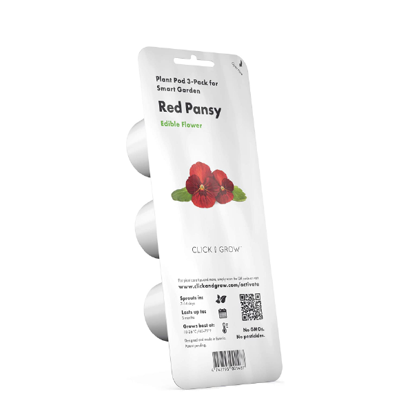 Click and Grow Red Pansy