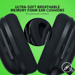 Razer BlackShark V2 Pro Wireless Gaming Headset: THX 7.1 Spatial Surround Sound - 50mm Drivers - Detachable Mic - for PC, PS5, PS4, Switch, White