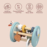 Speedy Monkey Fox Roller Rattle Baby Toy