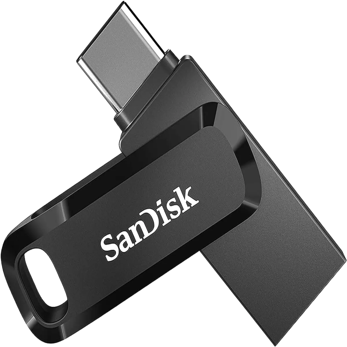 SanDisk (SDDD3-128G-G46) Ultra 128Gb Dual Drive Go - Dual Sided USB3.2 & USB-C OTG Drive - Black