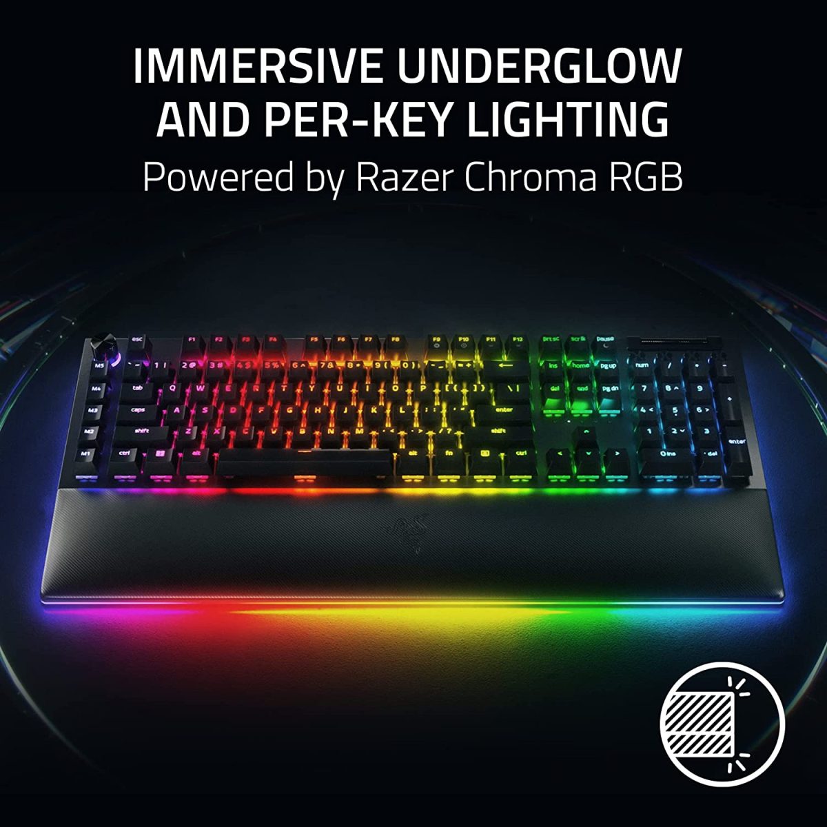 Razer BlackWidow V4 Pro - Mechanical Gaming Keyboard (Green Switch) - US Layout