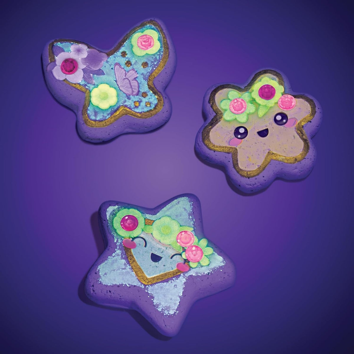 Make It Real Rock Dough Glowing Garden Kit