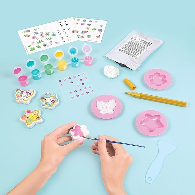 Make It Real Rock Dough Glowing Garden Kit