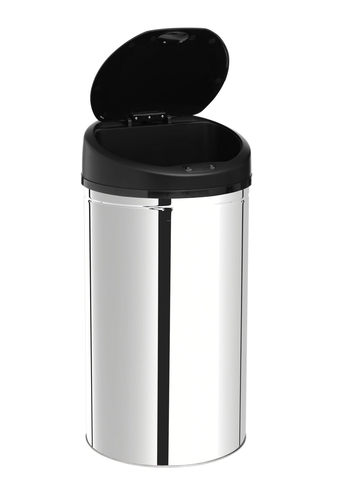 Sensor Bin 57L Stainless Steel, Automatic Opening