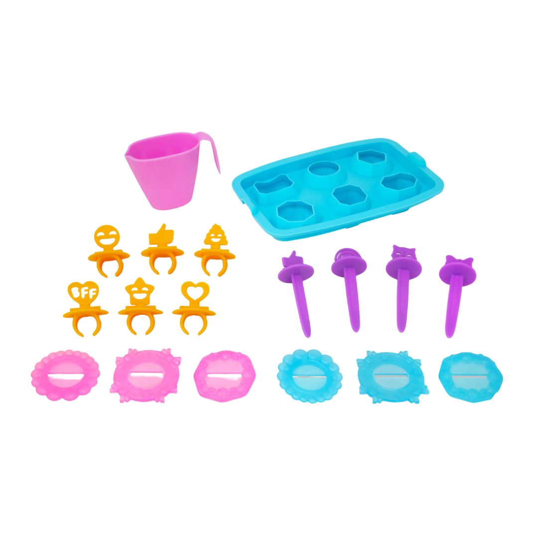 Bandai Zap Chef Choco Ring Pops kit