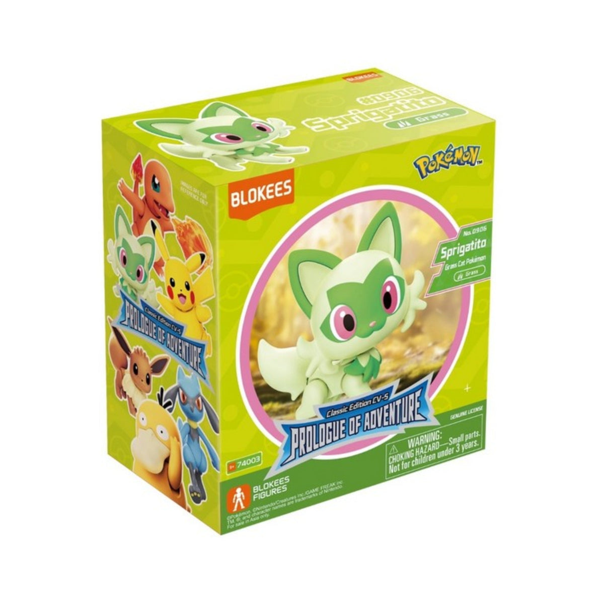 Blokees Pokémon Sprigatito Figure