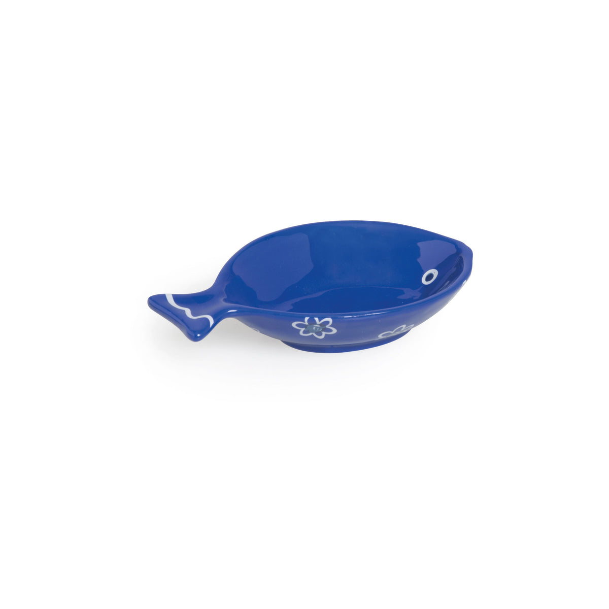 Ocean Bowl - Hand-Painted Ceramic, Blue