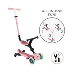 Globber Go Up Active 360 3-in-1 Scooter - Pink