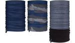 AVENTO NECKWARMER SET OF 3 MEN ACTIVE