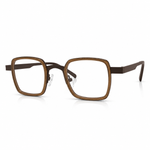 Brown eyeglasses