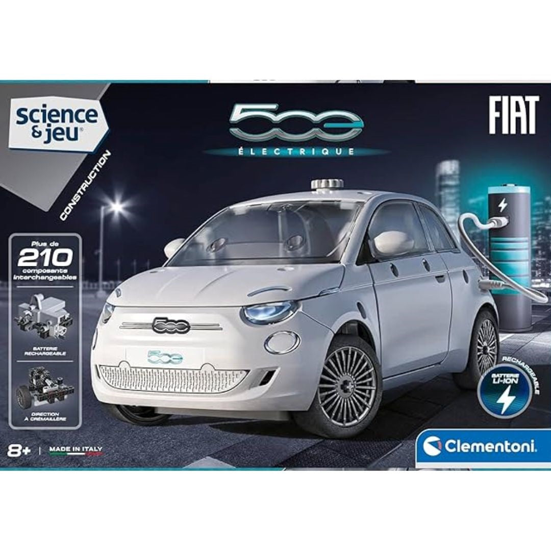 Clementoni Fiat 500 Electric Car Building Set