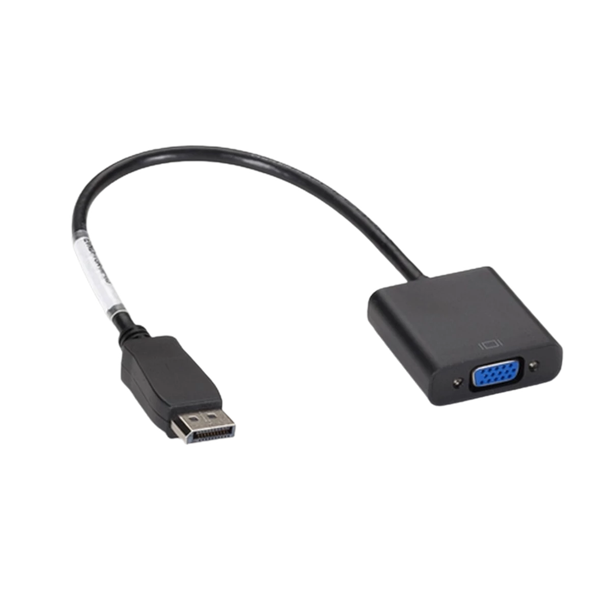 CEM DP To VGA (M-F) Cable Coupler - 20cm - Black