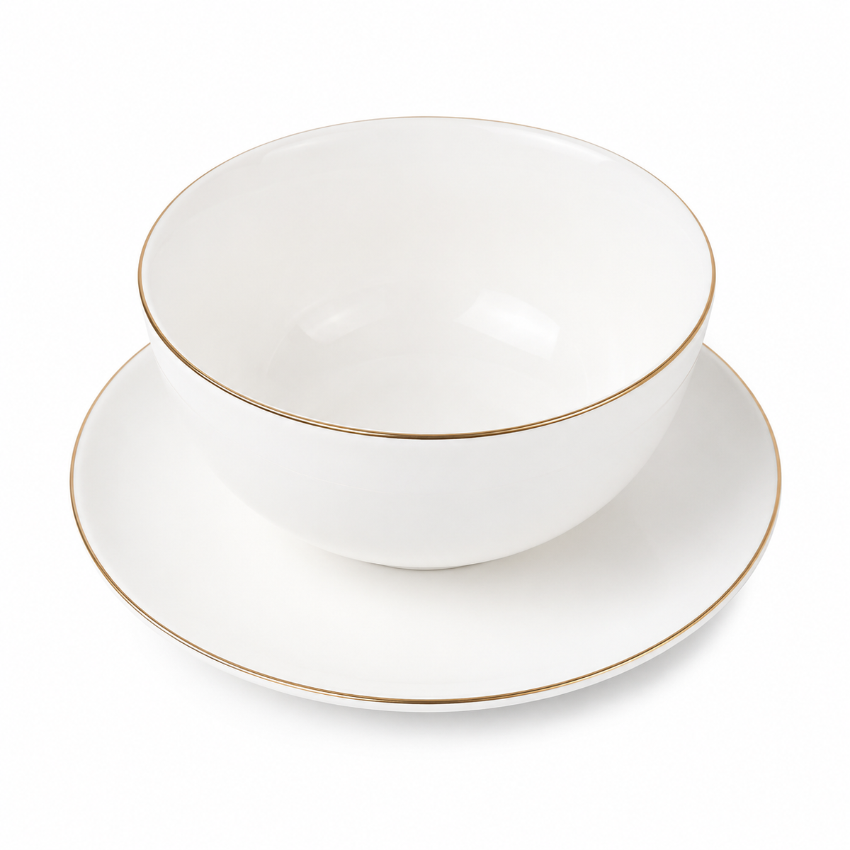 SET*6 BOWL + SAUCER