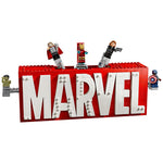 LEGO Marvel Logo & Minifigures