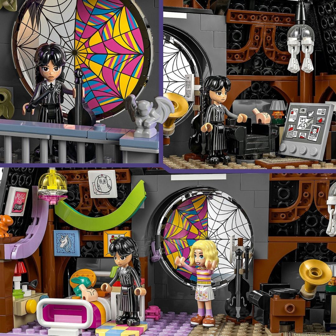 LEGO Wednesday & Enid's Dorm Room