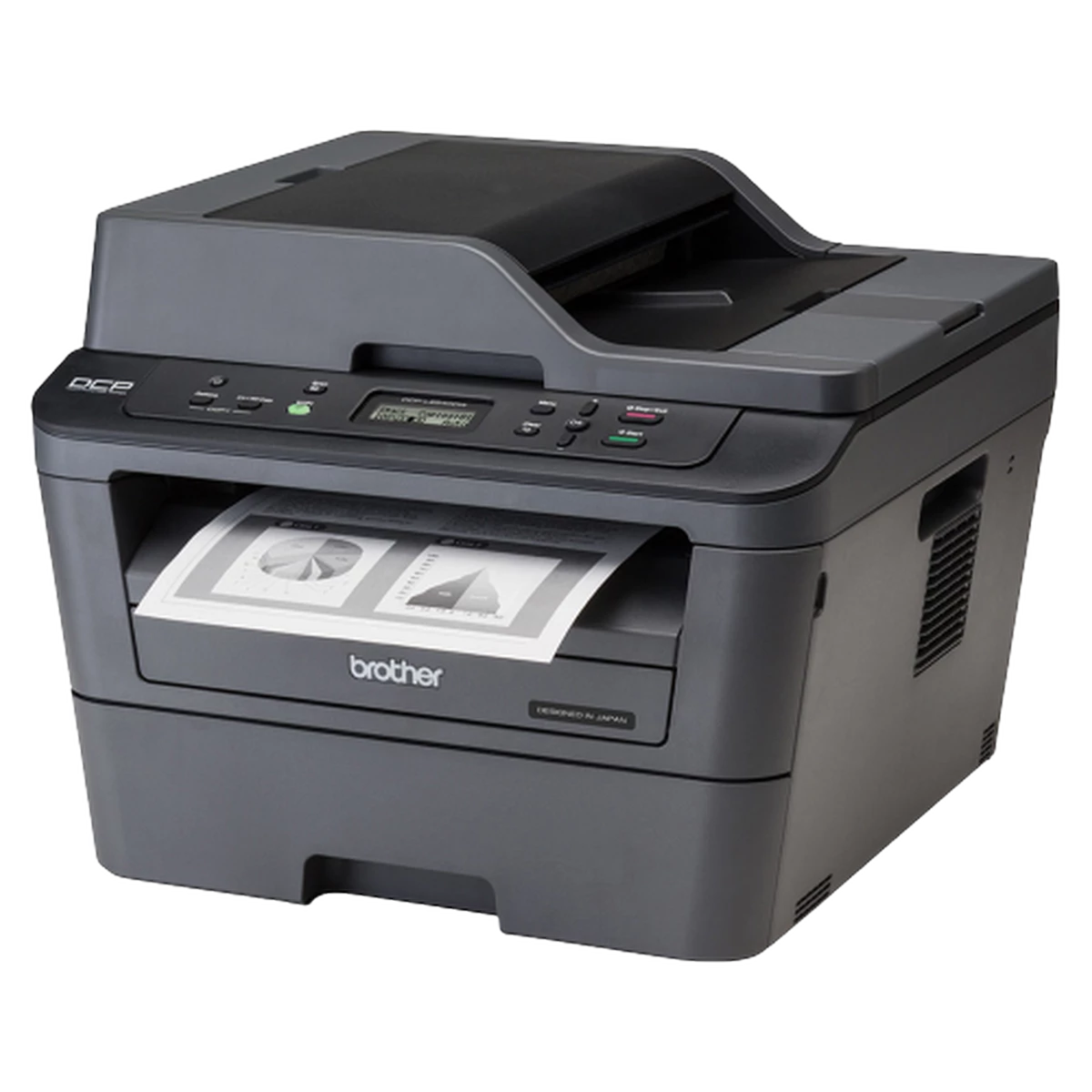 Brother (DCP-L2540DW) Monochrome Laser Multi-Function Printer - Print;Scan;Copy;Wireless - Black