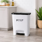 Plastic Recycling Bin 45L Foot Pedal PP Material