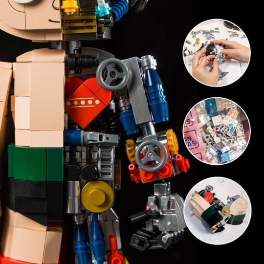 Pantasy Astro Boy Mechanical Building Set