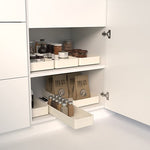 Sliding organizer for cabinets - ABS & Steel Pull-Out Cabinet Storage