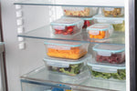 Glass Storage Box with Clip Closure