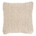 Cushion "Volna" Square Wool-Like Cushion 45x45x15 cm Removable Cover
