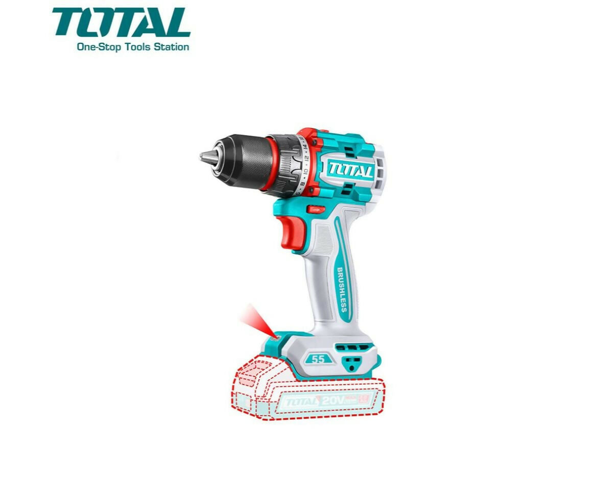 Compact Drill | Cordless | 20V | Total