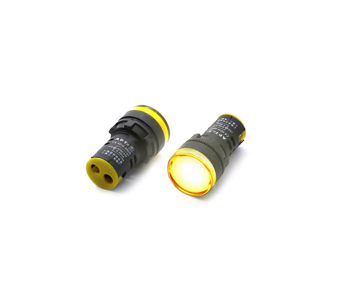 LED Indicator | 24V | 22mm | Yellow