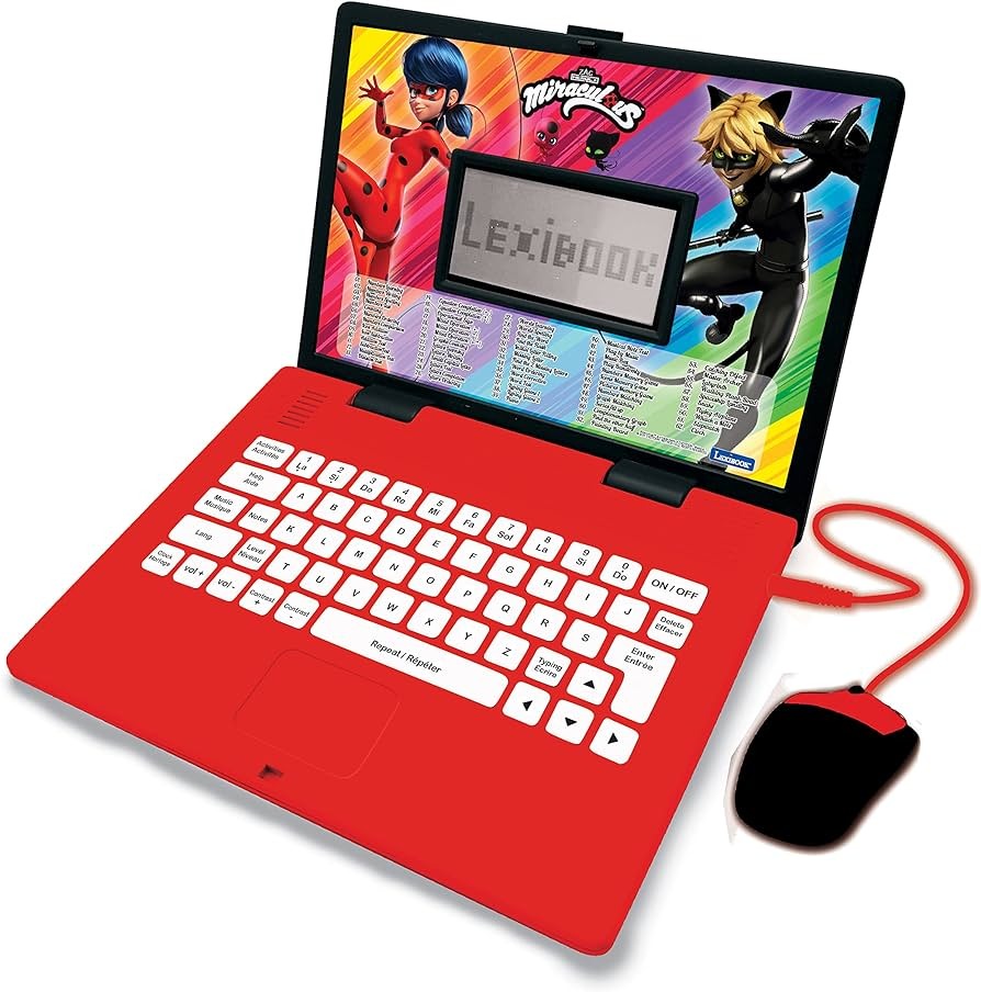 Lexibook Miraculous Bilingual Educational Laptop