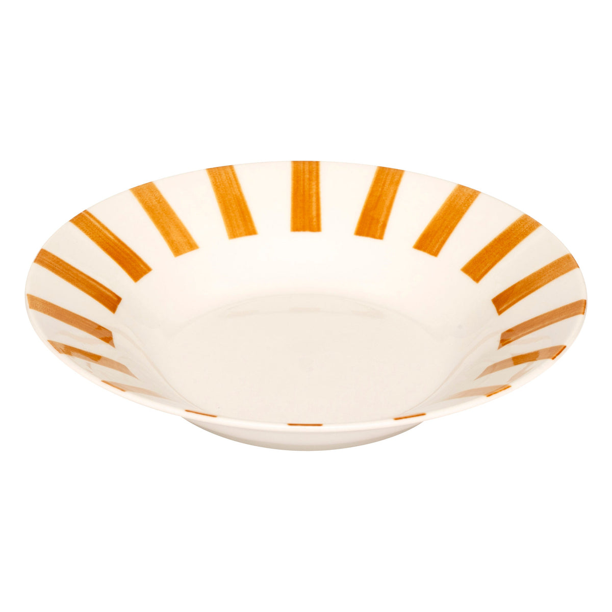 Deep Plate Chéri 20 cm Ochre Porcelain Tableware