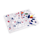 Superpetit Coloring PlaceMat + 5 Erasable Markers - Panda