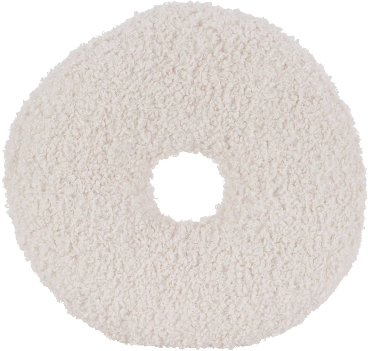 Cushion Donut Donut-Shaped Teddy Cushion 35x35 cm Polyester