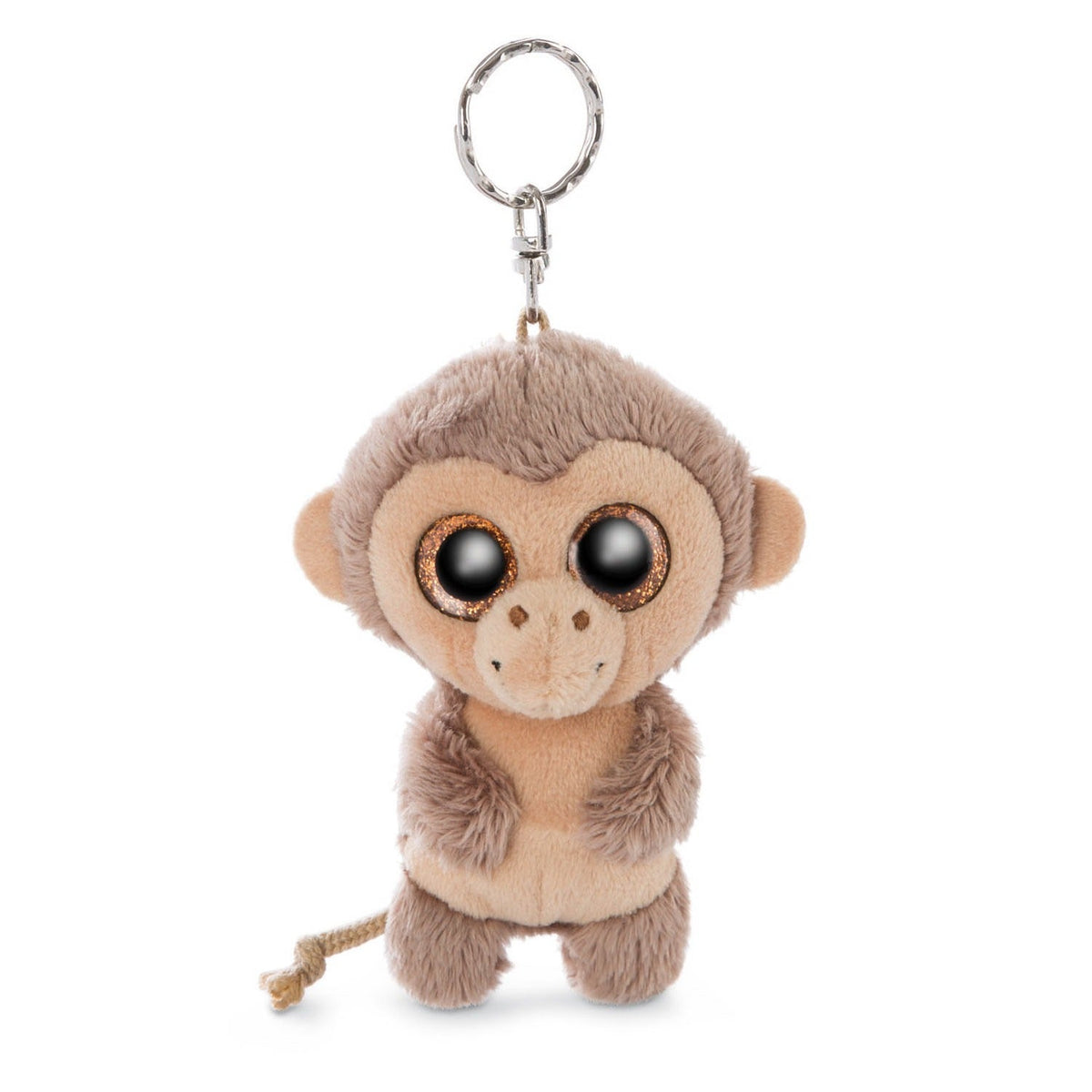 Nici Glubschis Monkey Plush keyholder