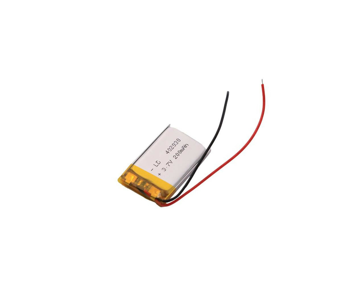 Lithium-Polymer Battery | LIPO | 30x20x4mm | 3.7V 0.20Ah