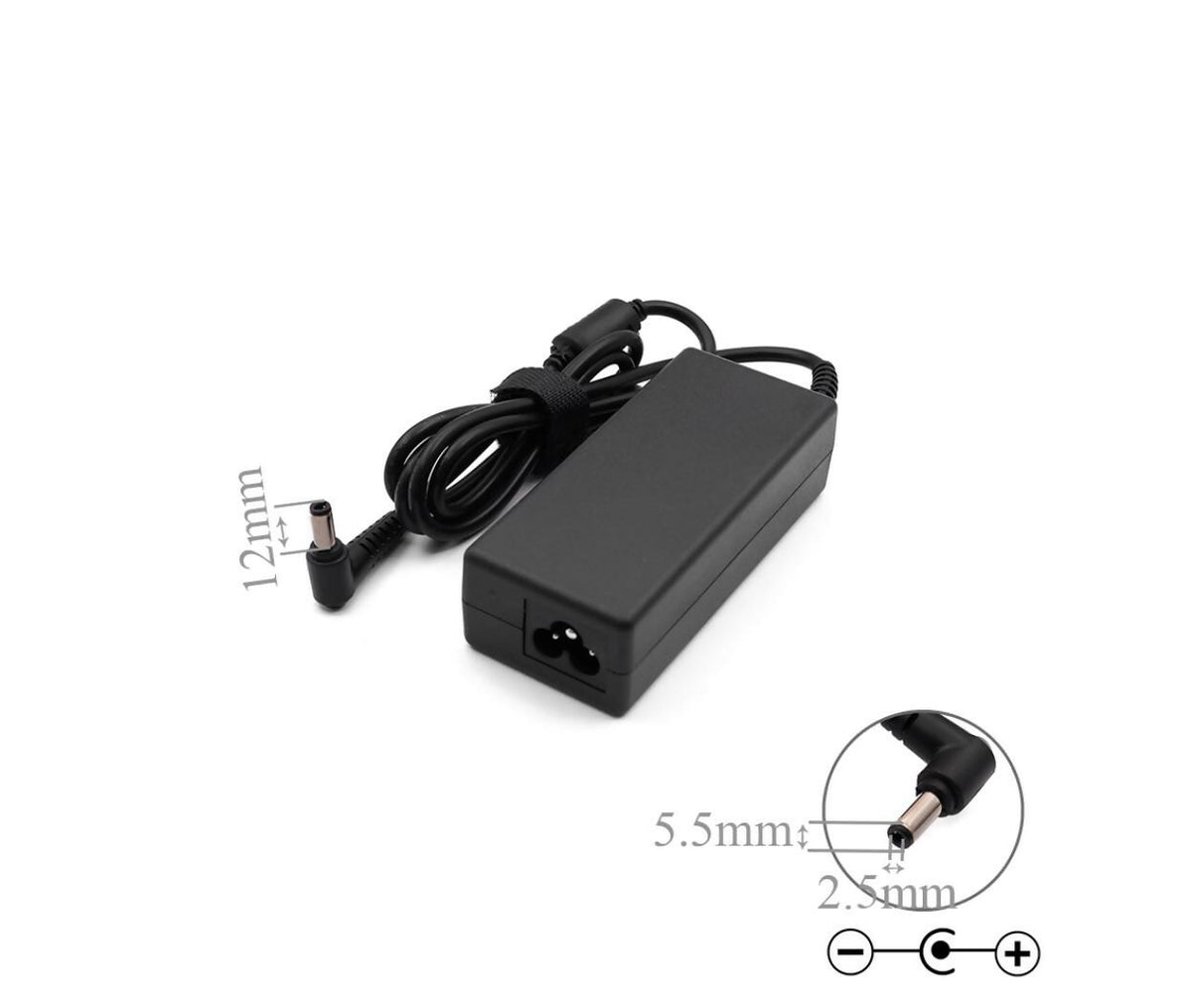 Power Adapter SMPS | DC 20V 3.25A 65W | 5.5x2.5mm
