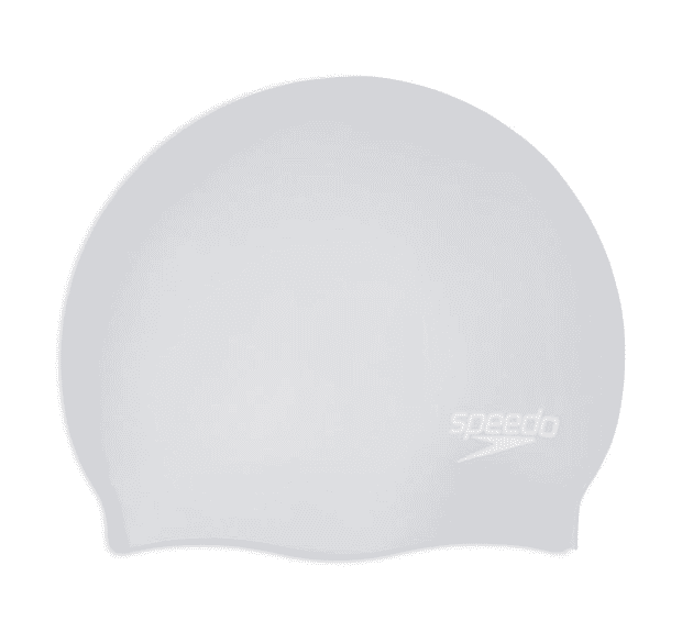 SPEEDO LONG HAIR CAP SILVER