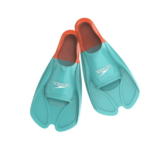 SPEEDO BIOFUSE TRAINING FIN ARCTIC GLASS / VOLCANIC ORANGE