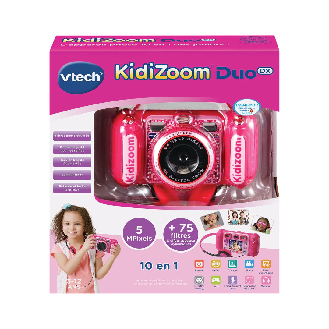 VTech Kidizoom Duo Dx 10 in 1 Camera - Pink