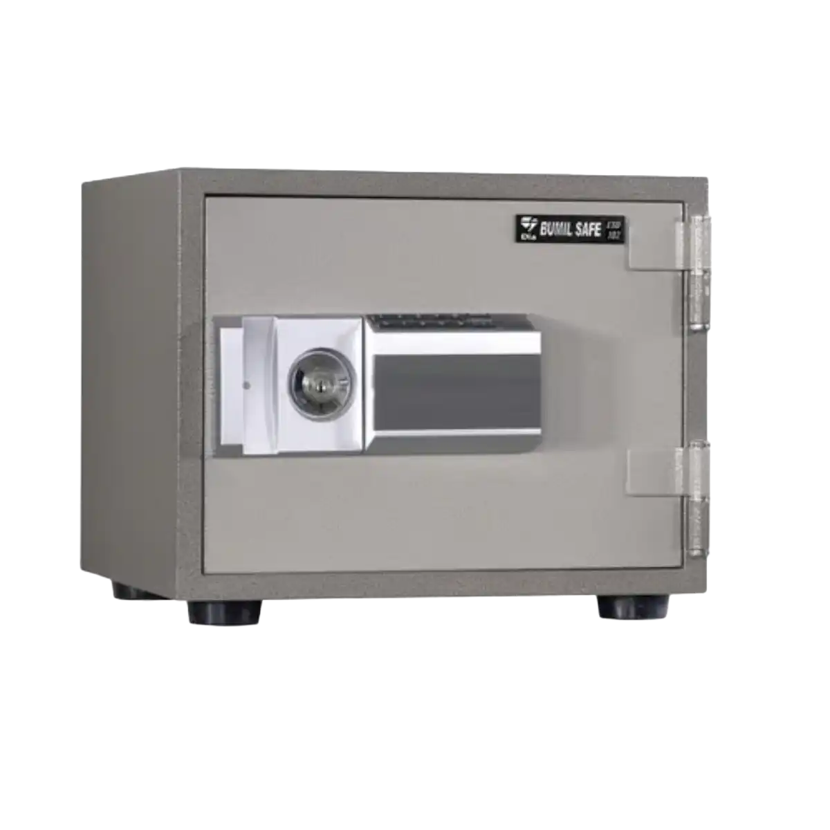 SecuraSafe (ESD-101) Small Safe; Digital Lock; Horizontal Layout - Grey