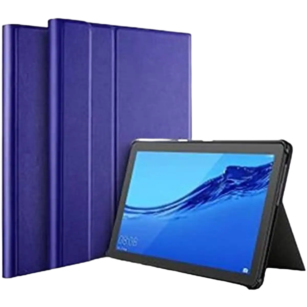 Rui Li Tek (T505) Folio Cover for Samsung Galaxy Tab A 7.0 T500, T505, T507(2020) - Metallic Blue