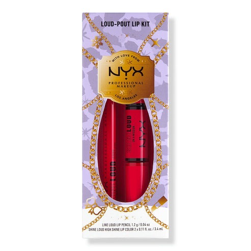 NYX Loud-Pout Lip Kit – Lip Pencil & Gloss | Savonera Lebanon