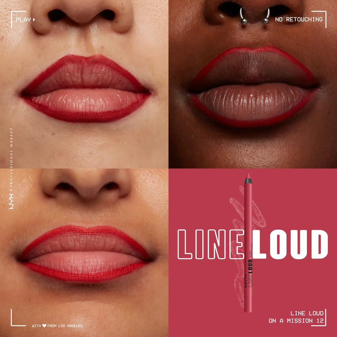 NYX Loud-Pout Lip Kit – Lip Pencil & Gloss | Savonera Lebanon